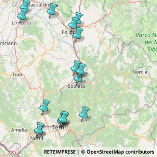 Mappa Via Giovanni Marcora, 06049 Spoleto PG, Italia (22.18313)