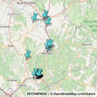 Mappa Via Giovanni Marcora, 06049 Spoleto PG, Italia (19.659)