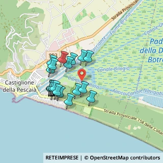 Mappa Via Casa Rossa Ximenes, 58043 Castiglione della Pescaia GR, Italia (0.77727)