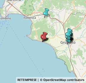 Mappa Via Ricci, 58043 Castiglione della Pescaia GR, Italia (14.836)