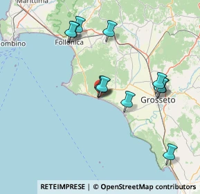 Mappa Via G. Paolini, 58043 Castiglione della Pescaia GR, Italia (14.73917)