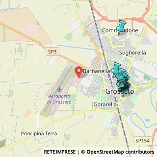 Mappa Via Provinciale Castiglionese, 58100 Grosseto GR, Italia (2.50833)
