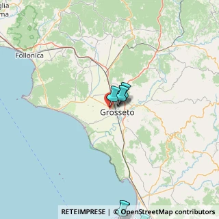Mappa Via Provinciale Castiglionese, 58100 Grosseto GR, Italia (43.93467)