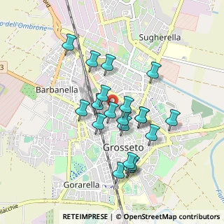 Mappa Via Roma, 58100 Grosseto GR, Italia (0.8155)