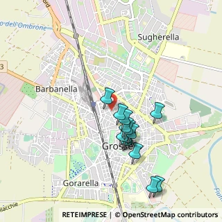 Mappa Via Roma, 58100 Grosseto GR, Italia (0.86929)