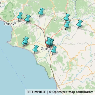 Mappa Via Goffredo Mameli, 58100 Grosseto GR, Italia (14.54643)