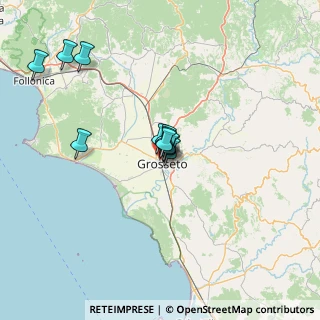 Mappa Via Goffredo Mameli, 58100 Grosseto GR, Italia (10.51545)