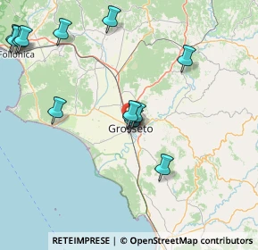 Mappa Via Goffredo Mameli, 58100 Grosseto GR, Italia (18.91)
