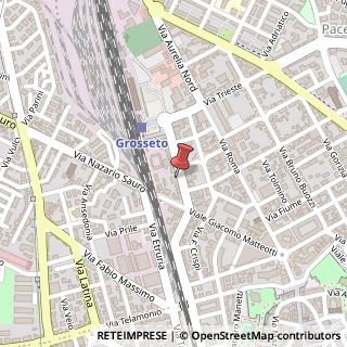 Mappa Via Goffredo Mameli, 16/A, 58100 Grosseto, Grosseto (Toscana)