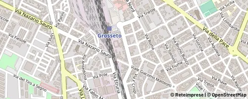 Mappa Grosseto
