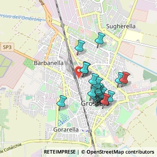 Mappa Via Goffredo Mameli, 58100 Grosseto GR, Italia (0.822)
