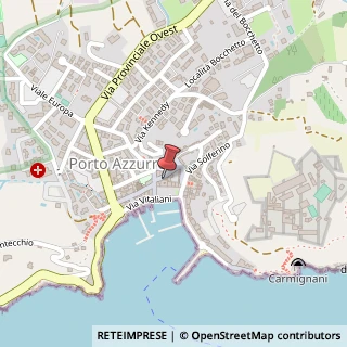 Mappa Vicolo Santander, 2, 57036 Porto Azzurro, Livorno (Toscana)