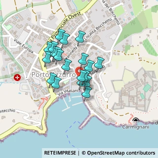 Mappa Piazza del Mercato, 57036 Porto Azzurro LI, Italia (0.171)