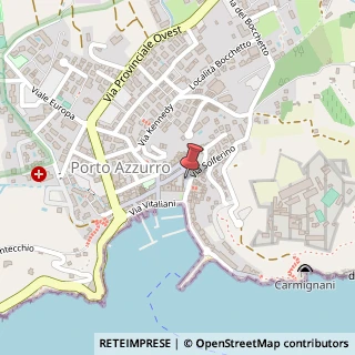 Mappa Via ricasoli 23, 57036 Porto Azzurro, Livorno (Toscana)