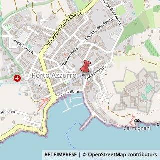 Mappa Piazza Del Mercato, 1, 57036 Porto Azzurro, Livorno (Toscana)
