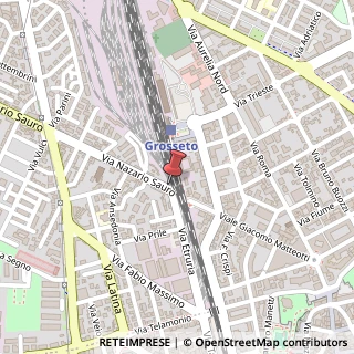 Mappa Via Nazario Sauro, 6, 58100 Grosseto, Grosseto (Toscana)