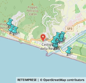 Mappa Via Abetone, 58043 Castiglione della Pescaia GR, Italia (0.99)