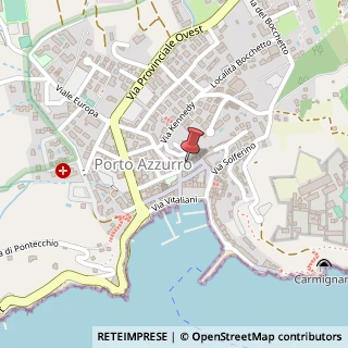 Mappa Via Cavour,  2, 57036 Porto Azzurro, Livorno (Toscana)