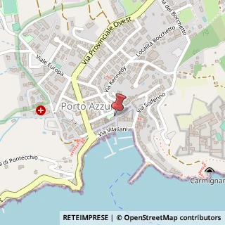 Mappa Via Castelfidardo, 3, 57036 Porto Azzurro, Livorno (Toscana)