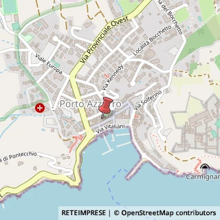 Mappa Via d'alarcon 17, 57036 Porto Azzurro, Livorno (Toscana)
