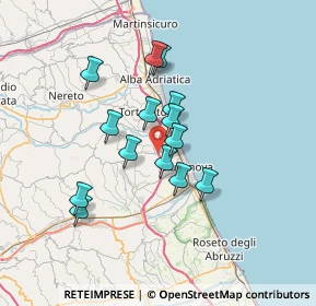 Mappa A14, 64023 Giulianova TE, Italia (5.71714)