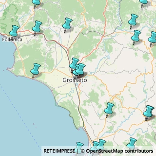 Mappa Piazza dei Martiri delle Foibe Istriane, 58100 Grosseto GR, Italia (27.029)