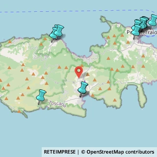 Mappa Via degli Artigiani, 57034 Campo nell'Elba LI, Italia (6.73643)