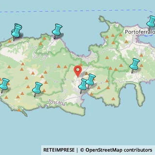 Mappa Via degli Artigiani, 57034 Campo nell'Elba LI, Italia (6.39182)