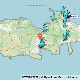 Mappa Localita' Santa Lucia, 57034 Campo nell'Elba LI, Italia (5.2405)