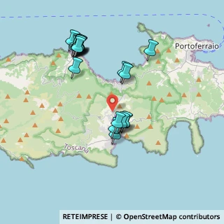 Mappa Localita' Santa Lucia, 57034 Campo nell'Elba LI, Italia (3.9925)