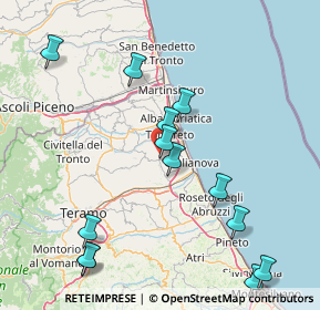 Mappa Contrada Colle Cacio, 64023 Mosciano Sant'Angelo TE, Italia (19.20462)