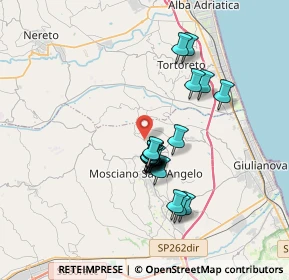 Mappa C.da Colle Cacio, 64023 Mosciano Sant'Angelo TE, Italia (2.9205)
