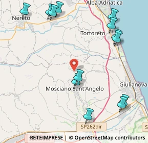 Mappa C.da Colle Cacio, 64023 Mosciano Sant'Angelo TE, Italia (5.56154)