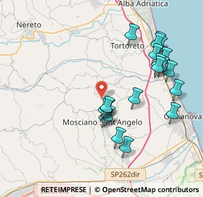 Mappa C.da Colle Cacio, 64023 Mosciano Sant'Angelo TE, Italia (4.1865)