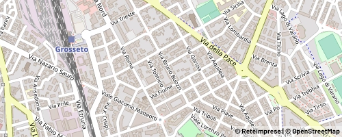 Mappa グロッセート