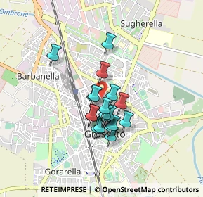 Mappa Via Bruno Buozzi, 58100 Grosseto GR, Italia (0.629)