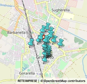 Mappa Via Bruno Buozzi, 58100 Grosseto GR, Italia (0.526)