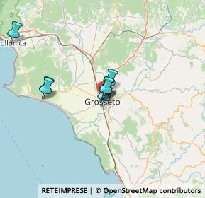 Mappa Via Bruno Buozzi, 58100 Grosseto GR, Italia (24.28538)