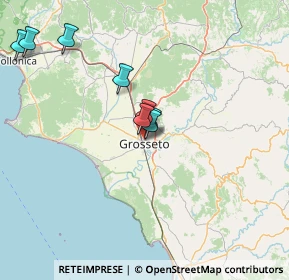 Mappa Via Bruno Buozzi, 58100 Grosseto GR, Italia (22.61091)