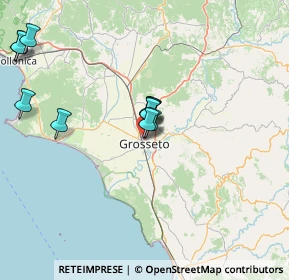 Mappa Via Bruno Buozzi, 58100 Grosseto GR, Italia (14.46091)