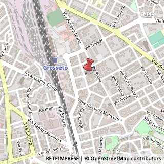 Mappa Piazza Brennero, 9, 58100 Grosseto, Grosseto (Toscana)