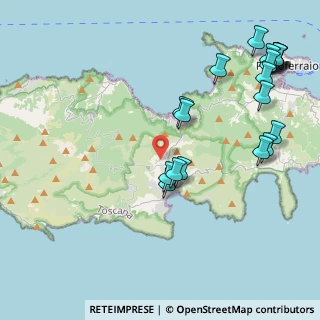 Mappa Via del Brumaio, 57034 Campo nell'Elba LI, Italia (5.4525)