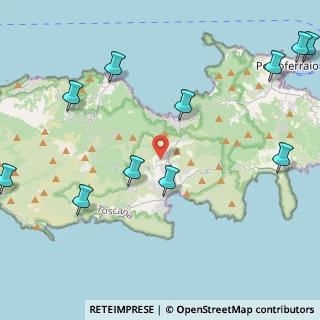 Mappa Via del Brumaio, 57034 Campo nell'Elba LI, Italia (5.98091)