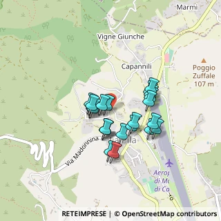 Mappa Via del Brumaio, 57034 Campo nell'Elba LI, Italia (0.33636)