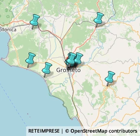 Mappa Via Provinciale Scrivia, 58100 Grosseto GR, Italia (8.98)