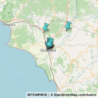 Mappa Via Provinciale Scrivia, 58100 Grosseto GR, Italia (3.93182)