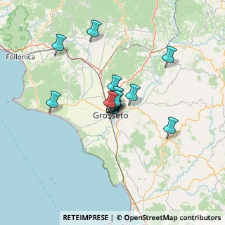 Mappa Via Provinciale Scrivia, 58100 Grosseto GR, Italia (8.75267)