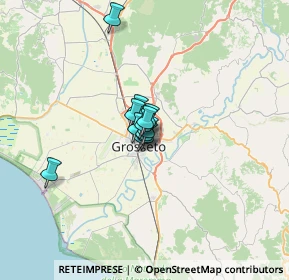 Mappa Via Provinciale Scrivia, 58100 Grosseto GR, Italia (3.06833)