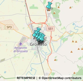 Mappa Via Provinciale Scrivia, 58100 Grosseto GR, Italia (1.37)