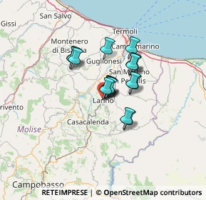 Mappa Piazza Duomo, 86035 Larino CB, Italia (8.78765)